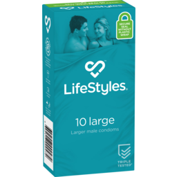 Photo of Lifestyles Large Condoms 10 Pack 