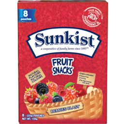 Photo of Sunkist Fruit Snack Berries Blast Candies 184g