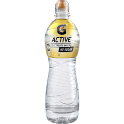 Photo of Gatorade G Active Lemon Electrolyte Water 600ml Bottle