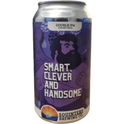 Photo of Squinters Brewing Co. Smart Clever & Handsome Double IPA Can