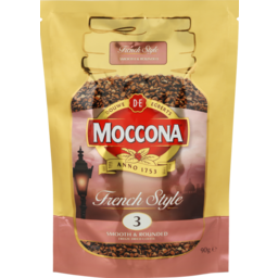 Photo of Moccona French Style Instant Freeze Dried Coffee Refill 90g