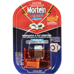 Photo of Mortein Peaceful Nights Mozzie Zapper Odourless Pest Control Plug In Refill