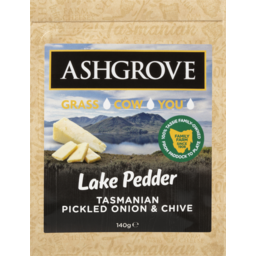 Photo of Ashgrove Lake Pedder Tasmanian Pickled Onion & Chive 140g
