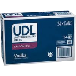 Photo of Udl Vodka & Passionfruit Cans