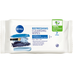 Photo of Nivea Refreshing Facial Cleansing Wipes For Normal & Combination Skin 7 Pack