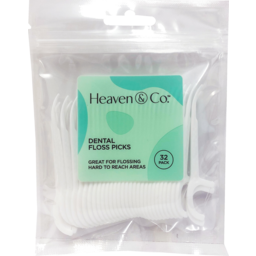 Photo of Heaven & Co Dental Floss Picks 32 Pack