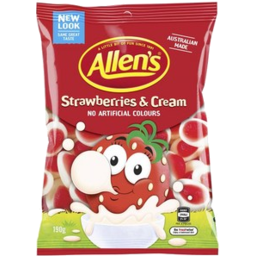 Photo of Allen's Strawberries & Cream 190g 190g