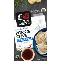 Photo of Mr Chens Pork & Chive Dumplings 17 Pack 300g
