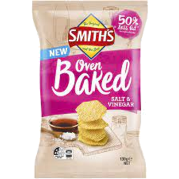 Photo of Smith's  Oven Baked Salt & Vinegar 130g 