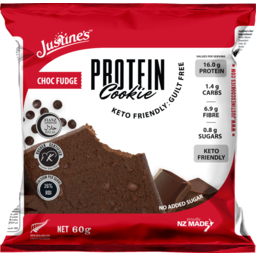 Photo of Justine's Protein Cookie Chococolate Fudge 60g