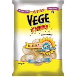 Photo of Ajitas Vege Chips Natural Gluten Free 100gm