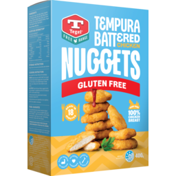 Photo of Tegel Free Range Nuggets Gluten Free Tempura 400g
