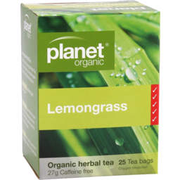Photo of Planet Organic - Lemongrass - 25 Tea Bags -