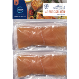Photo of Global Seafoods Salmon Twin Pk Skin On 250g