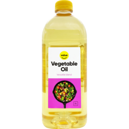 Photo of Value Vegetable Oil 2l