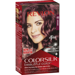 Photo of Revlon Color Silk Hair Colour 48 Burgundy 