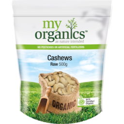 Photo of My Organics Raw Cashews