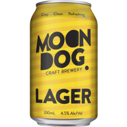 Photo of Moon Dog Lager Can