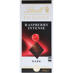 Photo of Lindt Excell Raspberry Intense 100gm