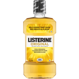 Photo of Listerine Original Gold Antibacterial Mouthwash 1l