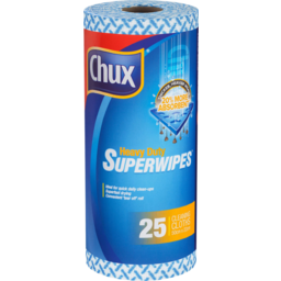 Photo of Chux Heavy Duty Superwipes Roll 25