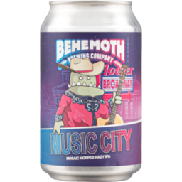 Photo of Behemoth Music City Mosaic Hopped Hazy IPA Can