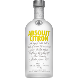 Photo of Absolut Citron Vodka