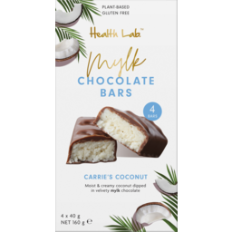 Photo of Health Lab Carries Coconut Mylk Chocolate Bars 4 Pack 160g