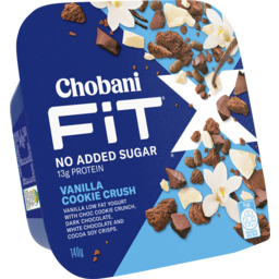 Photo of Chobani Fit X Vanilla Cookie Crush Yogurt 140g