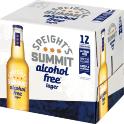 Photo of Speights Summit Beer Alcohol Free Lager Bottles