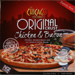 Photo of Chicago Pizza Original Crust Frozen Chicken & Bacon 640g
