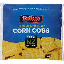 Photo of Talley's Frozen Corn Cobs 1kg