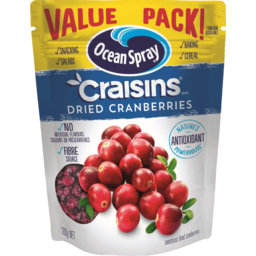 Photo of Ocean Spray Craisins Dried Cranberries Value Pack