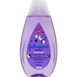 Photo of Johnson's Baby Johnson's Bedtime Gentle Calming Jasmine & Lily Scented Tear-Free Baby Bath 200ml
