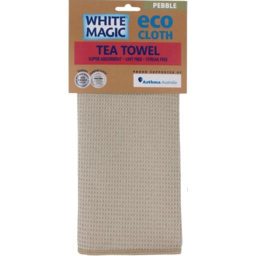 Photo of White Magic Teatowel Pebbl 1pk