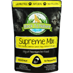 Photo of Back To Nature Pet Food Supreme Mix 1kg