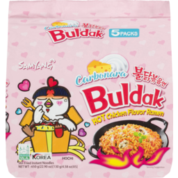 Photo of Samyang Buldak Ramen Noodles Carbonara 5 Pack