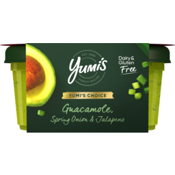 Photo of Yumi's Choice Guacamole, Spring Onion & Jalapeno Dairy & Gluten Free Dip 150g