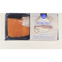 Photo of Clamms Ocean Trout Skin On 280gm