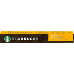 Photo of Starbucks Blonde Espresso Roast By Nespresso Blonde Roast Coffee Pods 10 Pack 53 66g