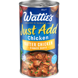 Photo of Wattie's Just Add Meal Base Butter Chicken 525g