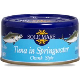 Photo of Sole Mare Tuna Spring Water 185gm