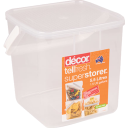 Photo of Decor Container Storer 5.5l 5lt