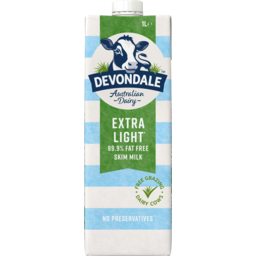 Photo of Devondale Extra Light Skim Long Life Milk 1l