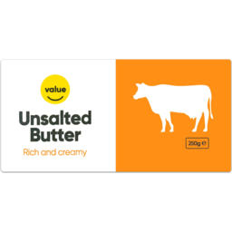 Photo of Value Unsalted Butter 250g