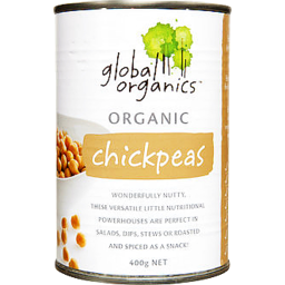 Photo of Global Organics Chickpeas 400gm