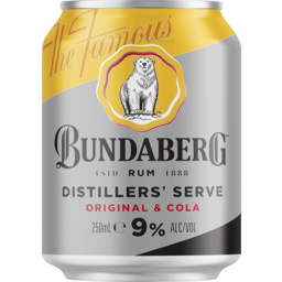 Photo of Bundaberg Rum & Cola 9%