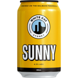 Photo of White Bay Sunny Pale Ale Can