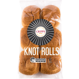 Photo of Cripps Knot Rolls 6 Pack