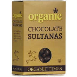 Photo of Organic Times Milk Chocolate Sultanas